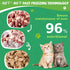 Freeze Dried Chicken Heart Pet Treats, High Protein Freeze-Dried Pet Food for Dogs, Cats, Fresh Ingredient, 3.2oz, Rawhide Free, Gluten&Grain Free...