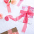 Boao 4 Rolls Handmade Fringe Chiffon Silk Ribbon 1.5" x 7yd Pink Assorted Ribbon Frayed Ribbons for Wedding Invitations Bridal Bouquets Gifts Wrap...