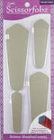 Scissors sheaths by SCISSORFOBZ with ScissorGripper -VALUE PACK-4 sizes- Designer Scissor Covers Holders for embroidery sewing quilting - Quilters...