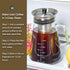 Aquach Airtight Cold Brew Coffee (Iced Tea) Maker 51oz/1.5L, BPA-Free, Durable Borosilicate Glass Pitcher and Stainless Steel Fine-Mesh Filter, Di...