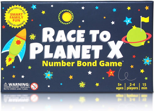 Race to Planet X: Number Bond Game - Math Games for Kindergarten, First Grade - Learn Addition Subtraction with a Super Fun Board Game...