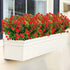 GREENRAIN Artificial Flowers Outdoor Fake Flowers for Decoration UV Resistant No Fade Faux Plastic Plants Garden Porch Window Box Décor (6 Bundles...