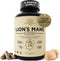 Lions Mane Supplement Capsules with Turkey Tail – Nootropic Brain Fog, Focus, Memory, Nerve Function, & Immune Support Supplement – Non-GMO 1200 M...