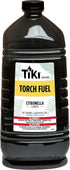 TIKI Citronella Torch Fuel - 1 Gallon (128 oz.), Easy Pour, Long-Lasting for Outdoor Torches & Table Torches, with Citronella & Lemongrass Oil, fo...