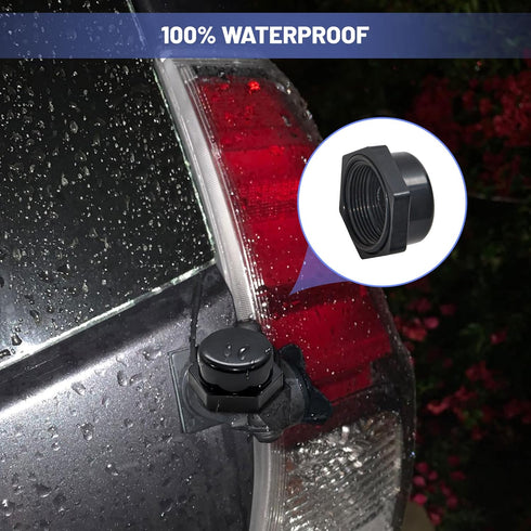 Anina NMO Antenna Mount Cap with O Ring Seal Dust Weather Rain Cover 2-Pack...
