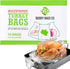 Turkey Oven Bags for Roasting – 10-Pack Heavy-Duty, Oven-Safe Cooking Bags (19" x 24.5") – BPA-Free, Heat-Resistant, Made in USA...
