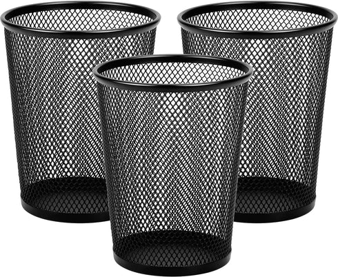 MaxGear Pen Holder for Desk, Premium Mesh Metal Pencil Holder Pen Cup Marker Holder Makeup Brush Holders, Desk Accessories & Workspace Organizers ...