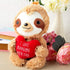 BLUE PANDA Soft Sloth Stuffed Animal, Comfort Plush Toys for Gifts, Collectibles, 10 Inches...