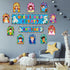 Adduster Sunday School Decorations - When Should I Pray? Prayer Cutouts Classroom Bulletin Board Decor Christian Bulletin Board Set Prayer Cutouts...