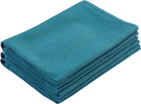 Classic Kitchen Towels, 100% Natural Cotton, The Best Tea Towels, Napkins, Absorbent and Lint-Free, Machine Washable, 16 x 24 Inch, 3 Pack (Dark G...