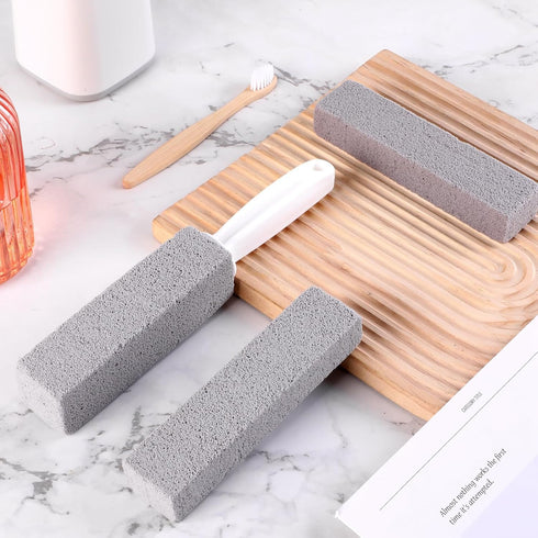 7 Pack Pumice Stone for Toilet Cleaning, Pumice Stone Toilet Bowl Cleaner, Toilet Pumice Stone with Handle, Powerfully Cleans Hard Water Rings, Re...