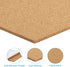 PATIKIL 9x8" 1/4" Thick Cork Board Tiles, 4 Pack Self Adhesive Hexagon Bulletin Board Display Corkboard for Floor Wall Home Office Classroom DIY, ...