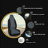 uxcell High Back Bucket Auto Car Seat Cover,Polyester, Gray...