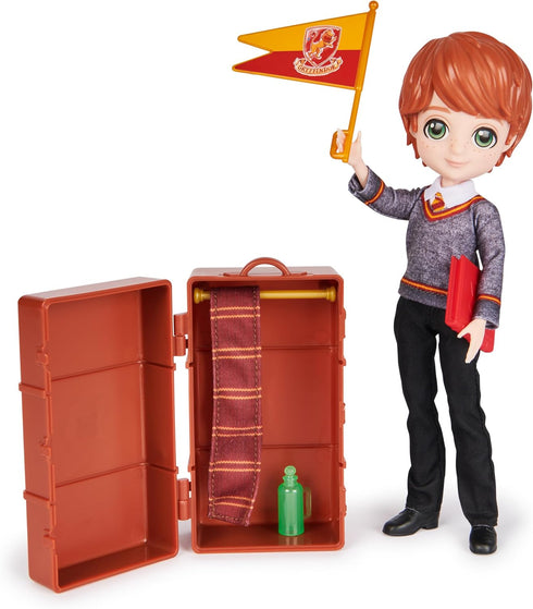 Wizarding World Harry Potter, 8-inch Ron Weasley Doll 12-Piece Back to Hogwarts Gift Set with Doll Accessories, Kids Toys for Ages 6 and up...