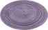 SHACOS Round Placemats Set of 4 Round Table Placemats Braided Cotton Place Mats 15 inch for Kitchen Dining Table Holiday Party (Light Purple, 4)...