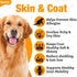 Salmon Oil for Dogs Skin and Coat by Larry | Dog Supplements for Itchy Skin & Allergy Relief | Omega 3, 4, DHA, & EPA for Skin, Coat, Bone, & Join...
