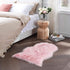 Faux Fur Rug Sofa Chairs Cover, Pink Small Rug for Bedroom, 2X3 Shaggy Furry Rug for Kids Room, Shag Fluffy Rug for Nursery Room, Soft Fuzzy Plush...
