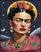 Posterizer 1 pcs- Frida Kahlo inspied art-strarry night sky theme-Famous Figures Art Collection-Fantasy & Fiction Art- Living Room Bedroom Decor- ...