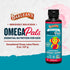 Barlean's Omega Pals Omega 3 for Kids, Yummy Straw-Nana Flavored Children's Liquid Flax Seed Oil Supplement with 1,483 mg ALA, Non-GMO, Vegan Brai...
