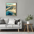 Posterizer 1 pcs-ocean waves-beautiful nature art work 1-Landscape & Nature Art-Coastal & Nautical Art-Decor for Home & Office- unframed wall art...