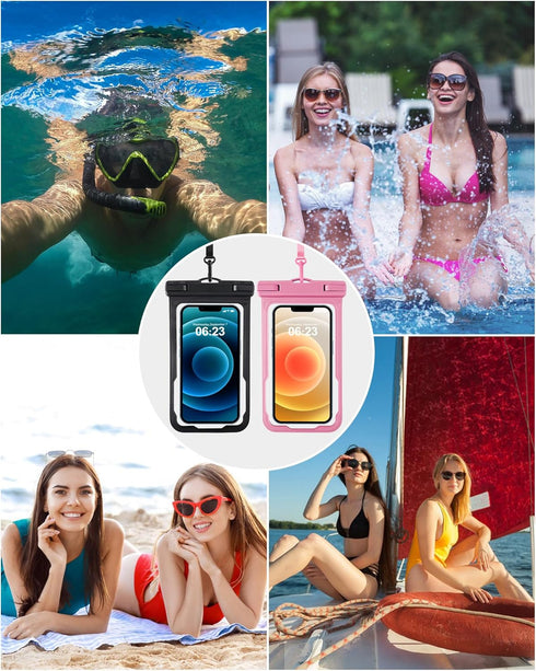 2024 Waterproof Phone Pouch, Kayak Boat Accessories Cruise Ship Essentials Must Haves Dry Bag for Vacation Beach Travel Waterproof Phone Case for ...