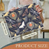 Ginkgo Leaves Dish Drying Rack Mat for Kitchen Counter,Dragonfly Butterfly Dish Drying Pad Absorbent Reversible Microfiber Protector for Coffee Ba...