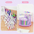 360-Degree Rotating Pencil Holder, Art Supply Storage Desk Organizers and Accessories, Pen Holder for Desk, Marker Organizer for School Office Sup...