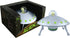 Off the Wall Toys Alien Glow-in-The-Dark UFO Space Ship and Bendable Action Figure Toy...