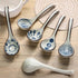 Ceramic Soup Spoons Set of 6 Asian Soup Spoon Ceramic Ramen Spoons, Long Handle Japanese Soup Spoon for Dumpling, Noodles, Miso, Chinese Wonton...