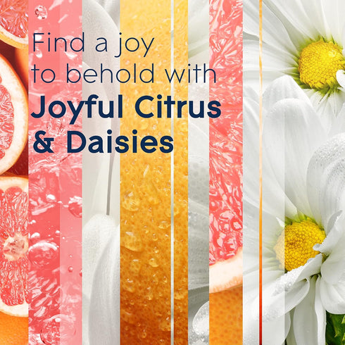 Glade PlugIns Refills Air Freshener, Scented and Essential Oils for Home and Bathroom, Joyful Citrus & Daisies, 1.34 Fl Oz, 2 Count...
