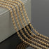 YOUBEIYEE 10 Meters Gold Plated Chain for Jewelry Making, Aluminum Rolo Necklace Chain for Men and Women Lightweight Craft Chain Roll...