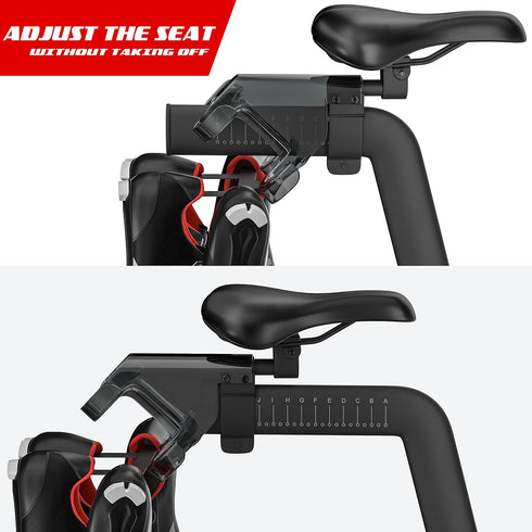Shoe Hanger ONLY Compatible with Peloton Bike Plus with Plastic Weight Rack, Mental Shoes Holder ONLY for Bike+, Does NOT Fit Original Bike, Acces...