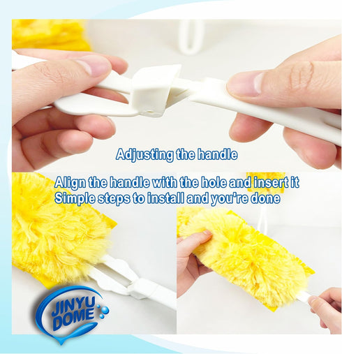 Duster Refills Bulk Disposable Replacement Head for Cleaning Home, Compatible Swiffer Unscented Duster Refills, 30 Count...