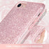 MILPROX Glitter case Compatible with iPhone SE 2022, iPhone 7/8 4.7", Shiny Sparkle Bling, 3 Layer Hybrid Protective Soft Phone Case for iPhone SE...