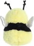 Aurora® Round Rolly Pet™ Bee Happy™ Stuffed Animal - Adorable Companions - On-The-Go Fun - Yellow 5 Inches...