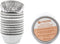 Gifbera Standard Silver Foil Cupcake Liners Metallic Paper Muffin Baking Cups 200-Count (Silver)...