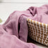 Baby Muslin Swaddle Blanket with Bow — 30% Organic Cotton & 70% Viscose Derived from Bamboo Swaddle Blankets — 47x47 Inches Premium, Soft & Breath...