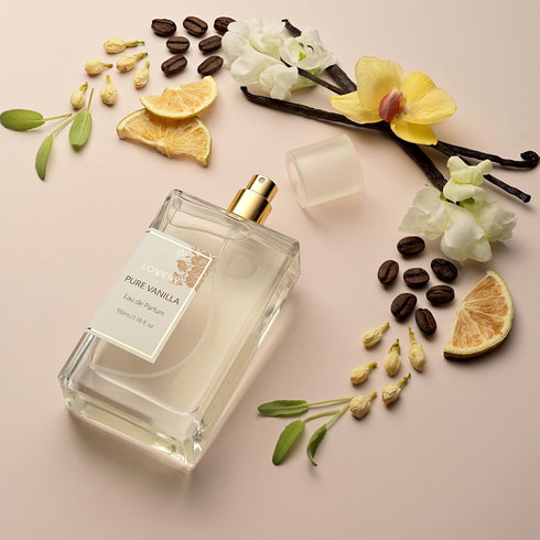 Pure Vanilla Perfume for Women, 3.38 fl oz Womens Perfume, Long Lasting Eau de Parfum Vanille Fragrance, Sweet Smelling Ladies Perfume Gift for Gi...