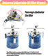 Adjustable Carbon Steel Oil Filter Wrench, 2-1/2 in to 4.5 in, 3 Jaw Design, 2 Way Removal Tool Set...