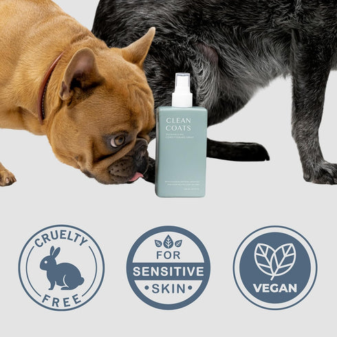 Premium Dog Grooming Spray | Deodorizing Spray for Dogs | Dog Detangler Spray for Sensitive Skin | Leave in Conditioner Spray | Fragrance Free, Ma...