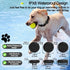 IPX8 Waterproof AirTag Dog Collar Holder, Hidden Air Tag Case for Cat Collar, Anti-Lost Silicone Cover for AirTag GPS Tracker Compatible with Pets...