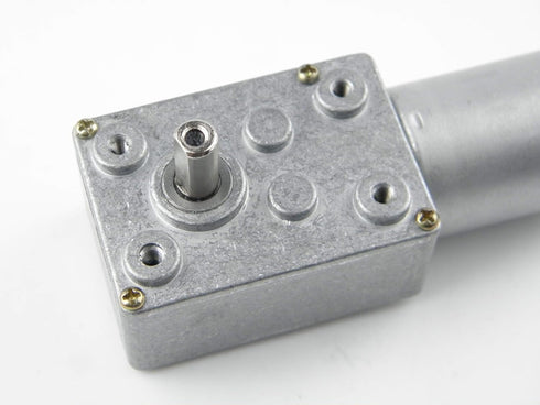 CHANCS 370WG 12V DC 18RPM Engine Mini Turbine Worm Reducer Electric Motor...