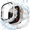 KADES 2 in 1 Bling Waterproof Case for Apple Watch Ultra2 49mm, 360 Protective PC Cover Front & Back Case with Tempered Glass Screen Protector, [F...
