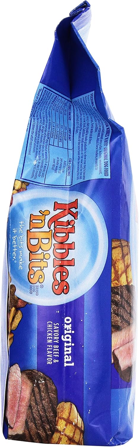 Kibbles 'n Bits Dog Food Original Savory Beef & Chicken Flavor...
