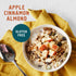 Seven Sundays Classic Bircher Apple Cinnamon Almond Muesli Cereal - 12 Oz Pouch - Certified Gluten Free Muesli - Non GMO, No Refined Sugar and Kos...