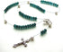 Linpeng Emerald Crystal Beading Box Rosary Necklace Kit, DIY Jewelry Supplies, Gift for Beader, 1 Pack...