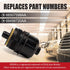 68507598AA Engine Oil Filter Replacement for 2020 2021 Ram 1500 Jeep Wrangler JL 68507598AA 3.0L Diesel...