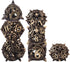 AUSTOR Metal DND Dice Set Dragon DND Hollow Metal Dice 7 Pieces Polyhedral Dice D20 D12 D10 D% D8 D6 D4 Dice with Metal Box for Dungeons & Dragons...
