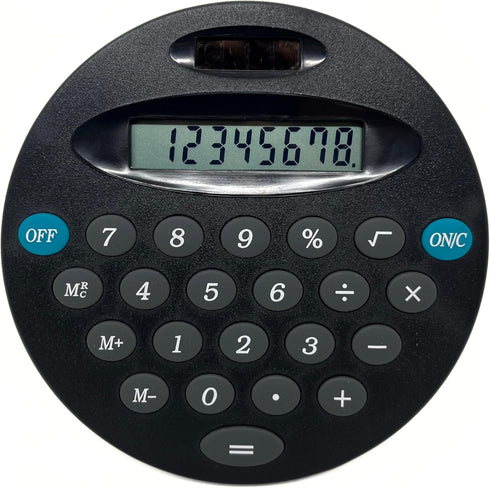 Solar Powered Circular Calculator...