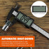 Caliper Measuring Tool 6 Inch,Vernier Caliper Digital Micrometer with Large LCD Screen, Auto-Off,Easy Switch from Inch Metric,Electronic Ruler Pla...